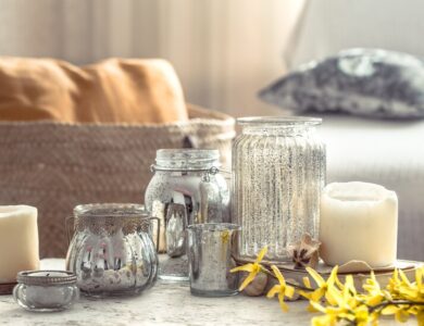 Glass Candle Jars