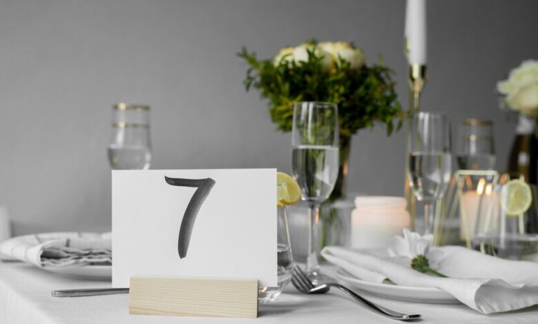 Restaurant Table Numbering